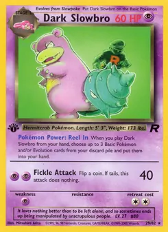 Dark Slowbro [Reel In | Fickle Attack] 카드 이미지