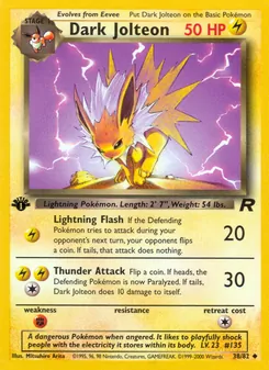 Dark Jolteon [Lightning Flash | Thunder Attack] 카드 이미지