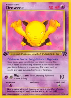 Drowzee [Long-Distance Hypnosis | Nightmare] 카드 이미지