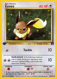 Eevee [Tackle | Sand-attack] 카드 이미지