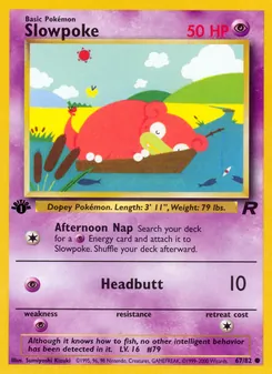 Slowpoke [Afternoon Nap | Headbutt]
