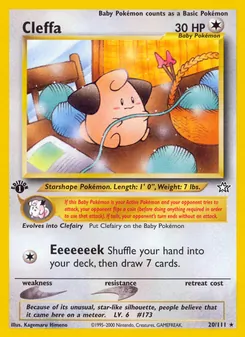 Cleffa [Eeeeeeek] 카드 이미지