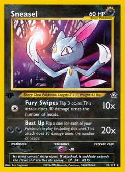 Sneasel [Fury Swipes | Beat Up]