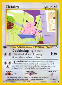Clefairy [Doubleslap | Squaredance] 카드 이미지
