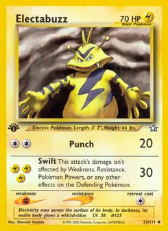 Electabuzz [Punch | Swift] 카드 이미지