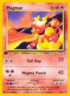 Magmar [Tail Slap | Magma Punch]