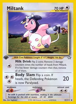 Miltank [Milk Drink | Body Slam]