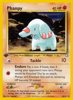 Phanpy [Tackle | Endure]