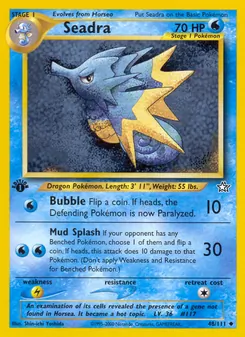 Seadra [Bubble | Mud Splash]
