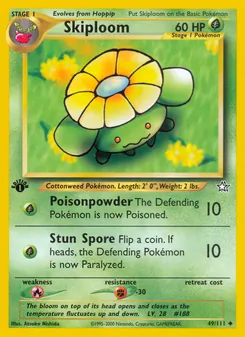 Skiploom [Poisonpowder | Stun Spore]