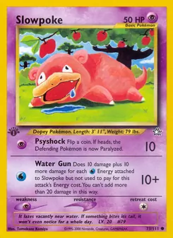 Slowpoke [Psyshock | Water Gun]
