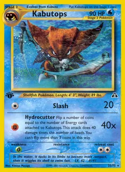 Kabutops [Slash | Hydrocutter]