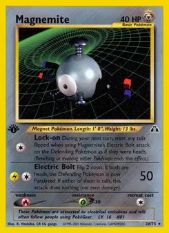 Magnemite [Lock-on | Electric Bolt]