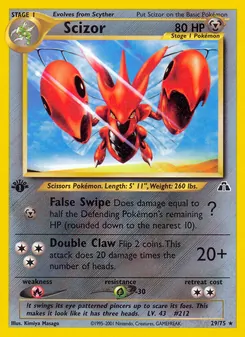 Scizor [False Swipe | Double Claw]