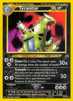 Tyranitar [Slam | Trample]