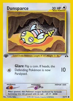 Dunsparce [Glare] 카드 이미지