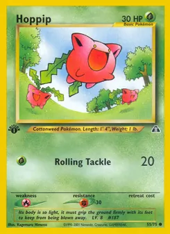 Hoppip [Rolling Tackle] 카드 이미지