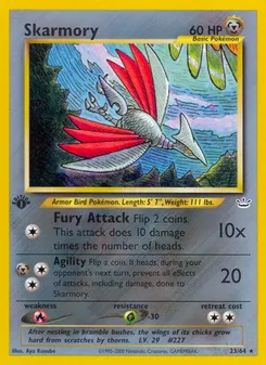 Skarmory [Fury Attack | Agility]