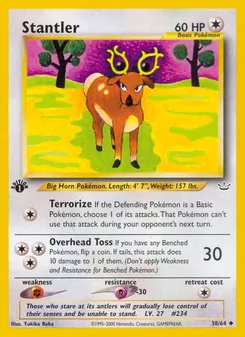 Stantler [Terrorize | Overhead Toss]