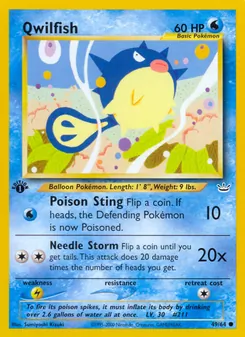 Qwilfish [Poison Sting | Needle Storm]