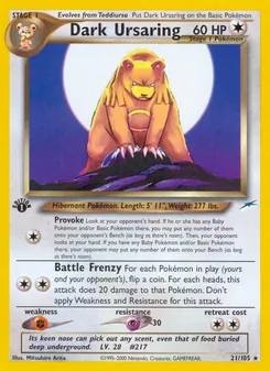 Dark Ursaring [Provoke | Battle Frenzy] 카드 이미지