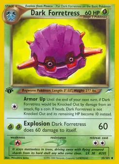 Dark Forretress [Armor Up | Explosion] 카드 이미지