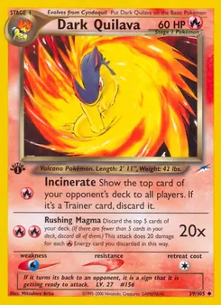 Dark Quilava [Incinerate | Rushing Magma]