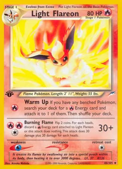 Light Flareon [Warm Up | Burning Flame]