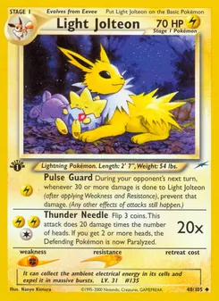 Light Jolteon [Pulse Guard | Thunder Needle]
