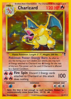 Charizard [Energy Burn | Fire Spin] 카드 이미지