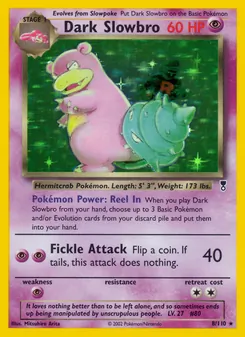 Dark Slowbro [Reel In | Fickle Attack] 카드 이미지