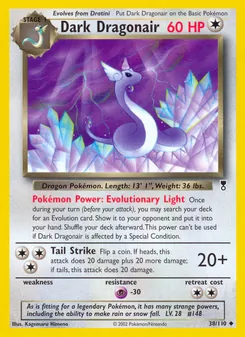 Dark Dragonair [Evolutionary Light | Tail Strike] 카드 이미지