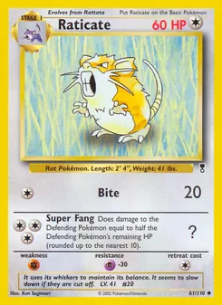 Raticate [Bite | Super Fang]