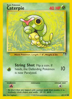 Caterpie [String Shot] 카드 이미지