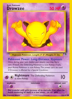 Drowzee [Long-Distance Hypnosis | Nightmare] 카드 이미지