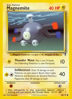 Magnemite [Thunder Wave | Selfdestruct]
