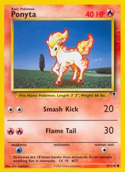 Ponyta [Smash Kick | Flame Tail]