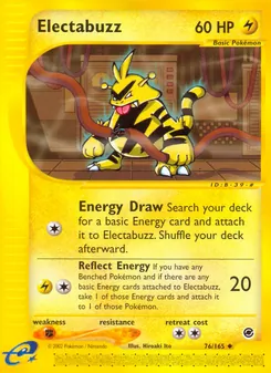Electabuzz [Energy Draw | Reflect Energy] 카드 이미지