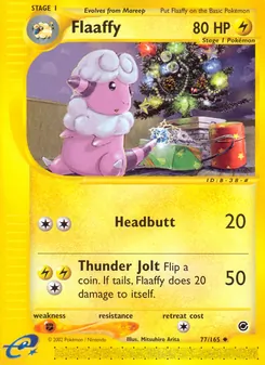 Flaaffy [Headbutt | Thunder Jolt] 카드 이미지