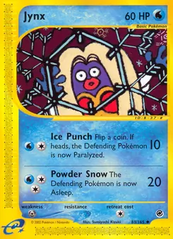 Jynx [Ice Punch | Powder Snow] 카드 이미지