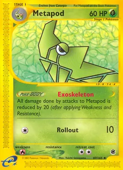 Metapod [Exoskeleton | Rollout] 카드 이미지