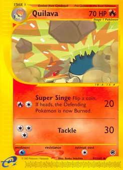 Quilava [Super Singe | Tackle] 카드 이미지