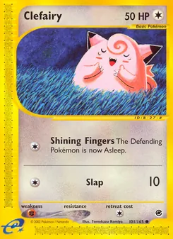 Clefairy [Shining Fingers | Slap] 카드 이미지