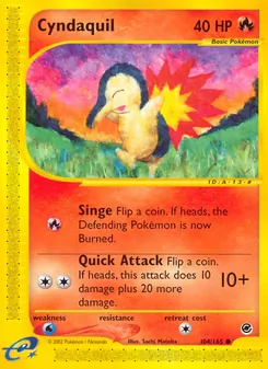 Cyndaquil [Singe | Quick Attack] 카드 이미지
