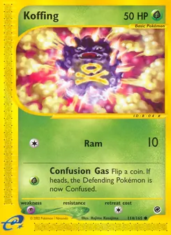 Koffing [Ram | Confusion Gas] 카드 이미지