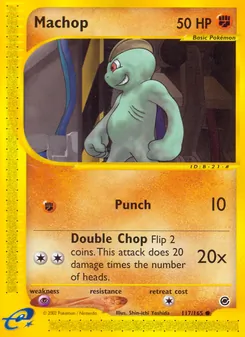 Machop [Punch | Double Chop] 카드 이미지