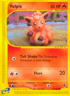 Vulpix [Tail Shake | Flare]