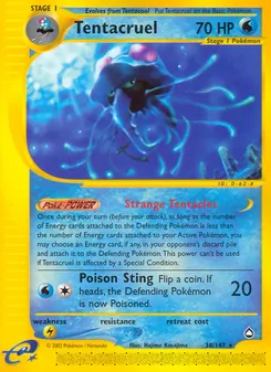 Tentacruel [Strange Tentacles | Poison Sting]
