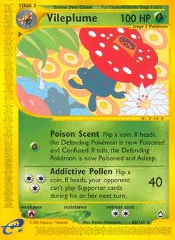 Vileplume [Poison Scent | Addictive Pollen]