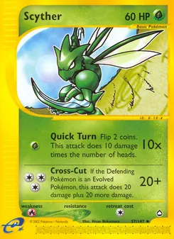 Scyther [Quick Turn | Cross-Cut]